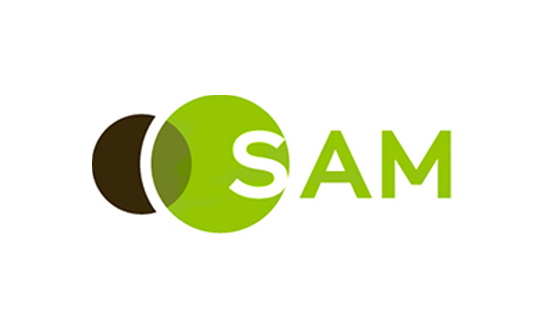 SAM’s “Sustainability Yearbook” logo