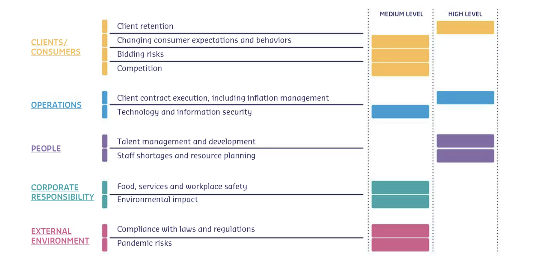 Risk Management and Main Risks (see below for accessible version)